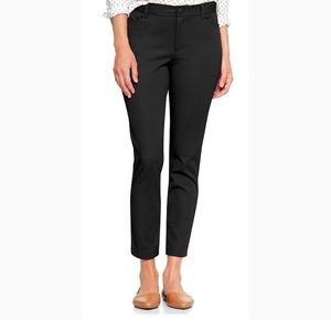 GAP Black slim City ankle pant